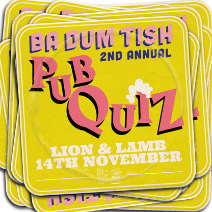 Ba Dum Tish Charity Pub Quiz @ Lion & Lamb