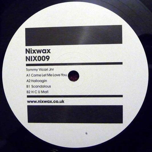 Tommy Vicari jnr – Come Let Me Love You [NIX009]