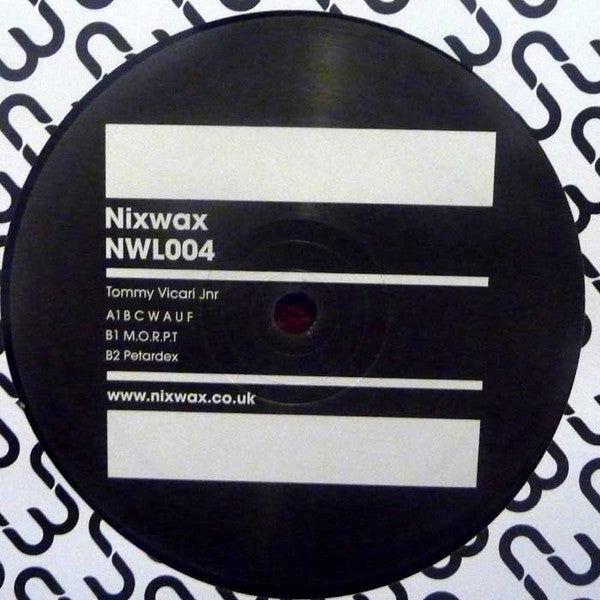 Tommy Vicari Jnr – NWL004 [NWL004] - TEST PRESSING!